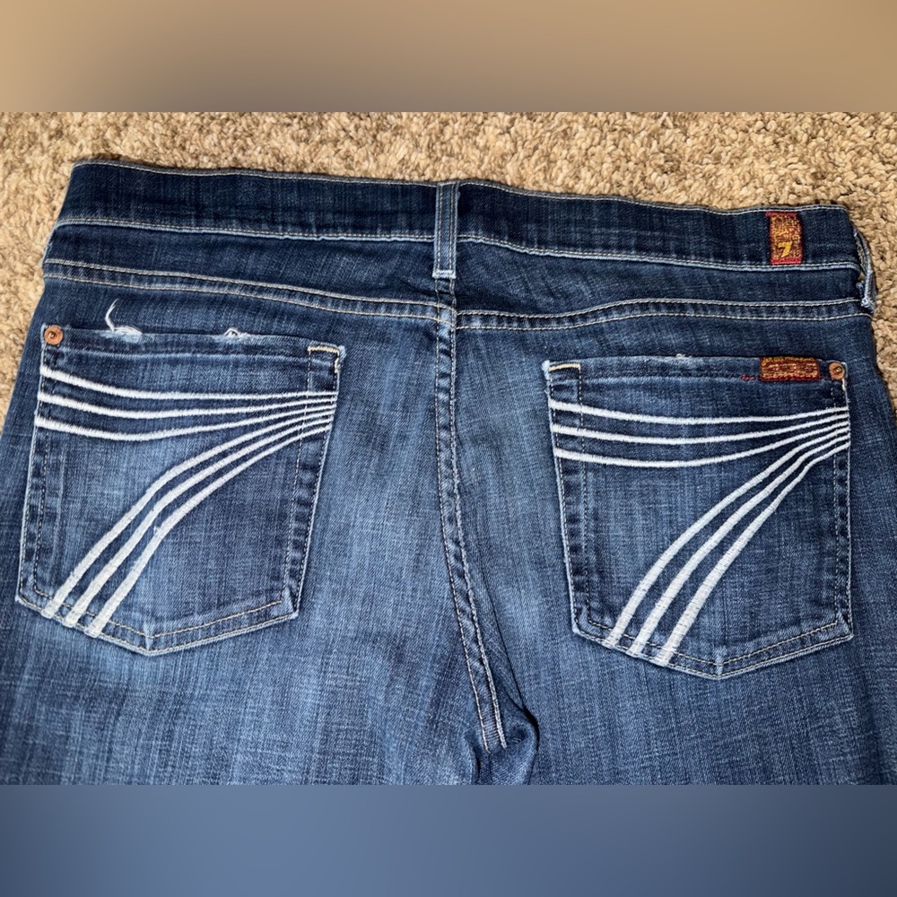 Women’s 7 for all Mankind Dojo Trouser, 32x32, great condition!